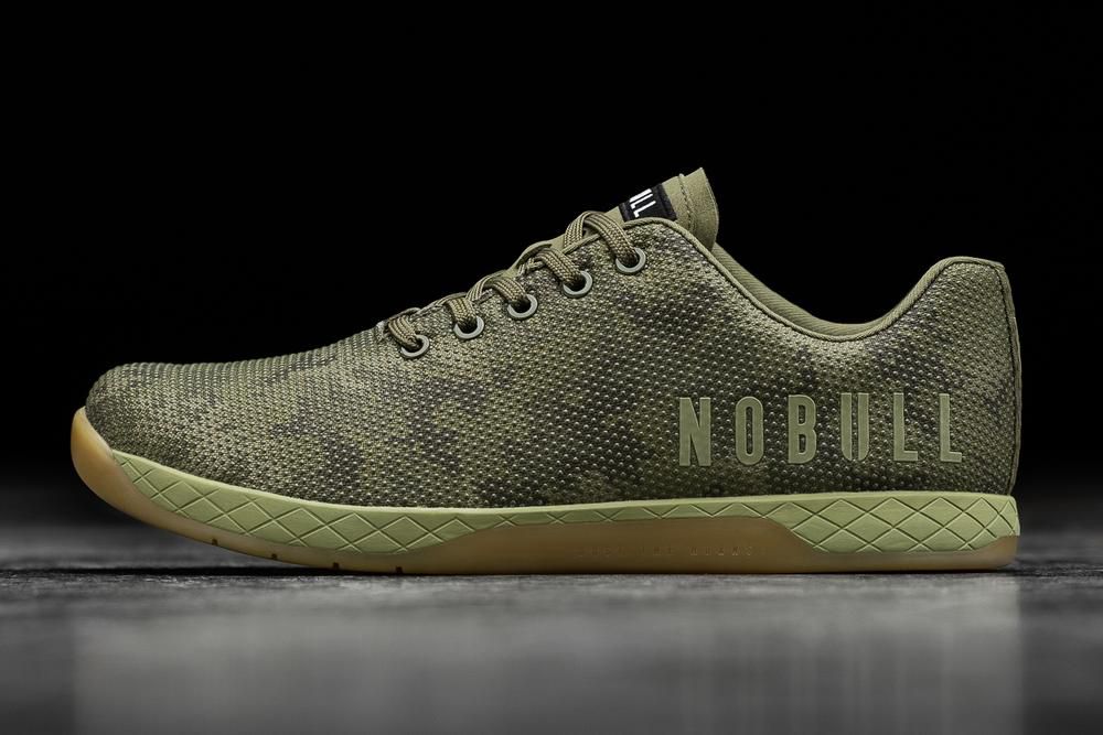 NOBULL Moss Superfabric Training Ayakkabı Bayan - Camo - Turkiye (WGK-347291)